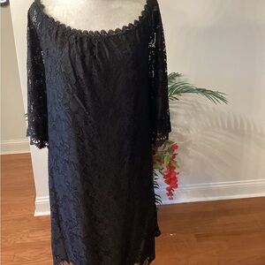 Elegant Lace Floral Dress